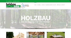 Desktop Screenshot of holzbau-hoelzl.at
